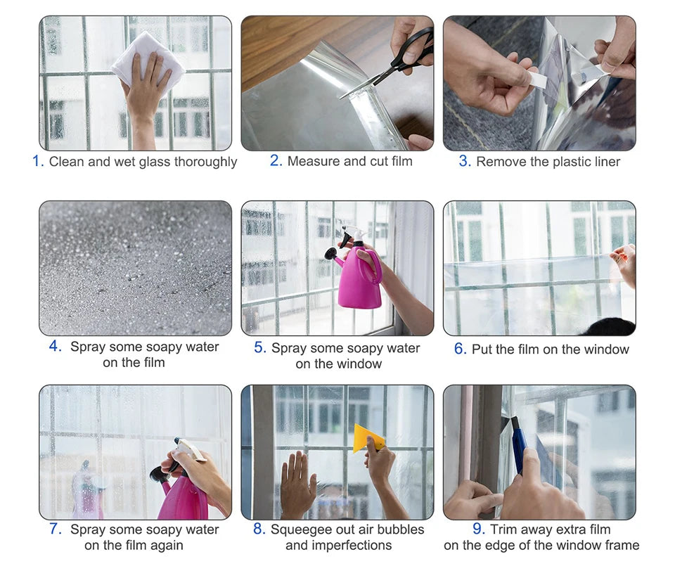Smart Window Privacy Film