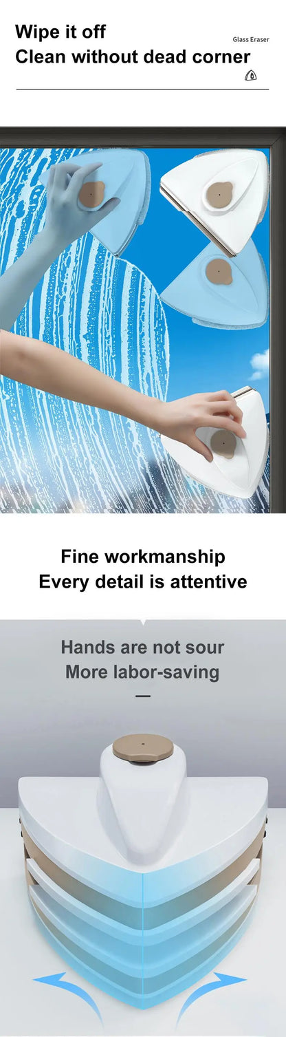 Magnetic Glass Smart Window Cleaning Tool